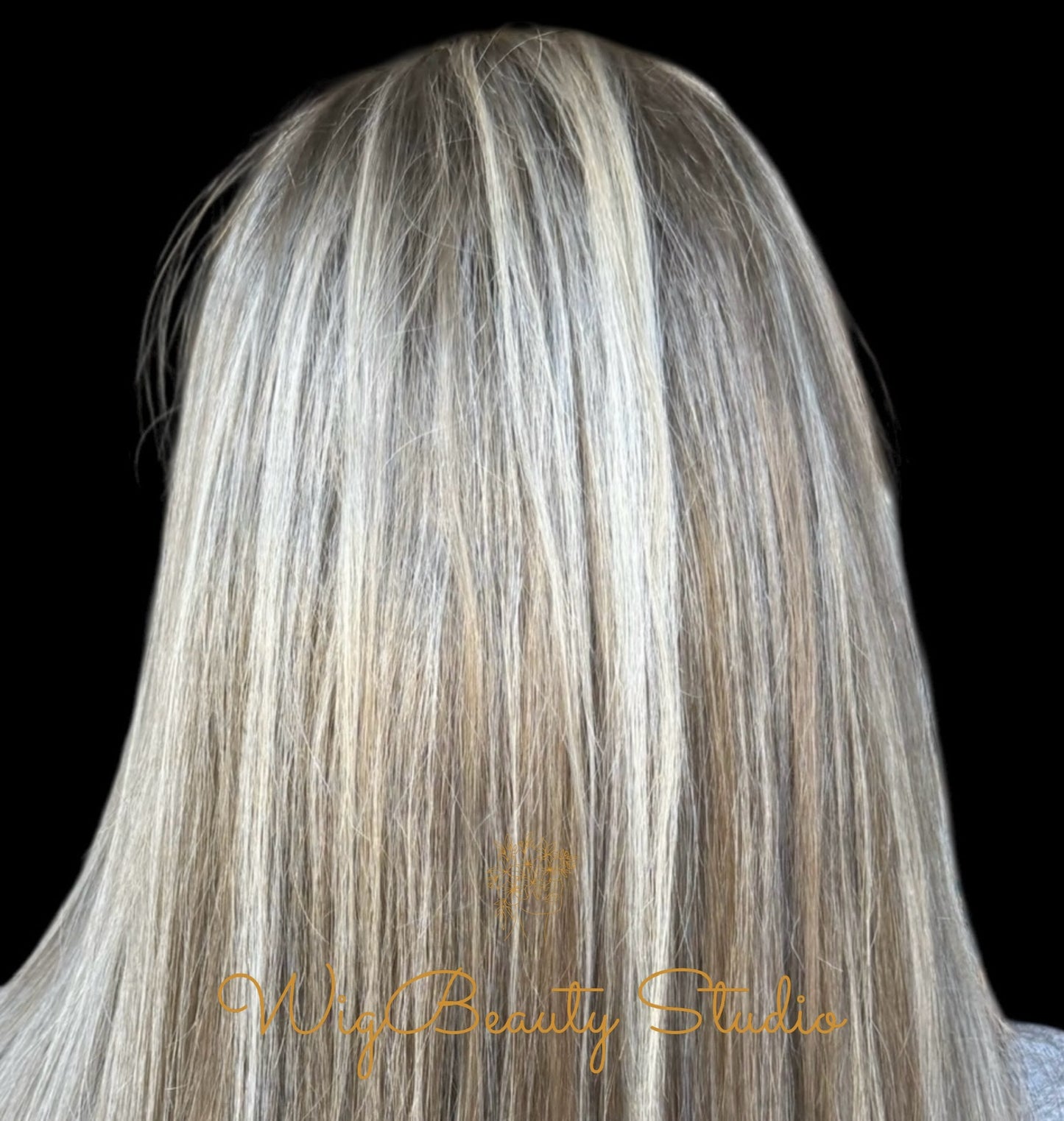 Alyx Human Hair Topper - Ash Brown with Top Blonde Balayage