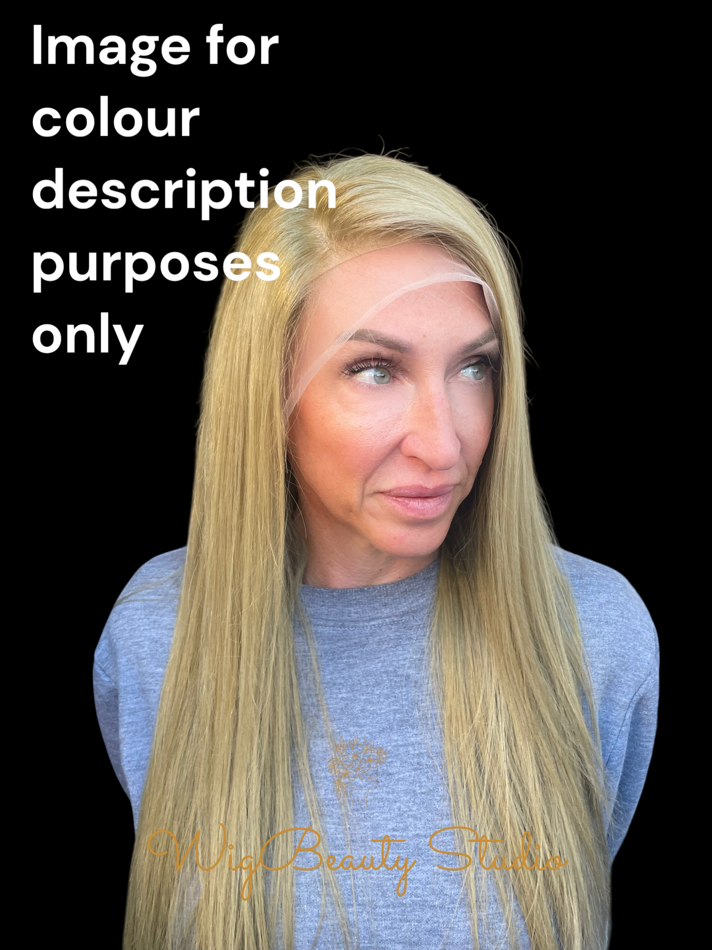 Alecia Human Hair Topper - Dark Caramel Blonde