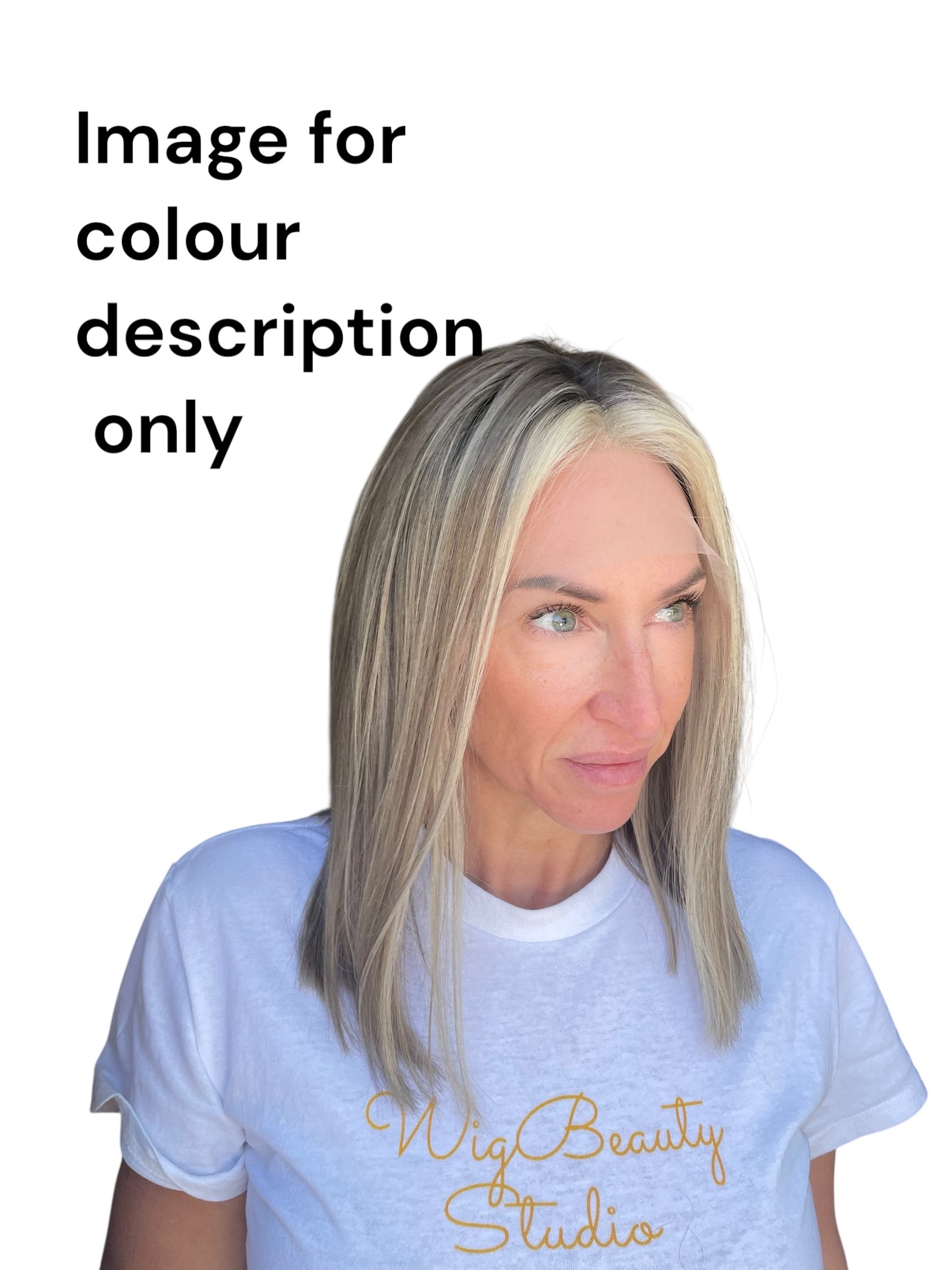 Eve Human Hair Topper - Ash brown with Platinum & Dark Ash Blonde