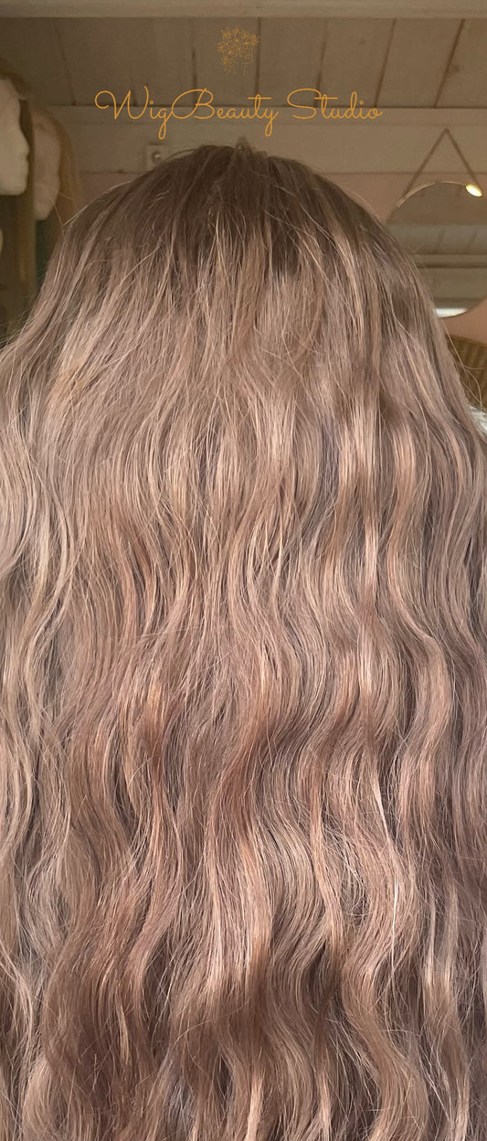 Bobbi Human Hair Topper -  Chocolate Brown